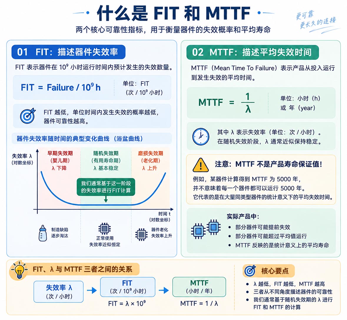 FIT和MTTF详解